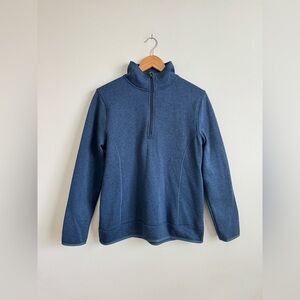Eddie Bauer Quarter Zip Pullover Top